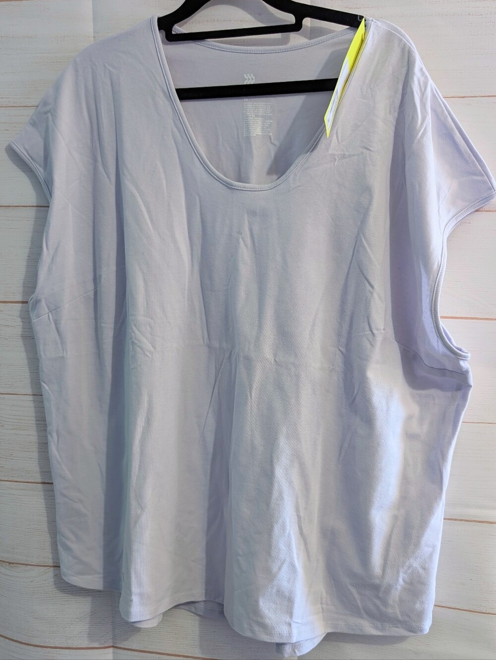 Nwt All in motion Light Lavender Scoop Neck Activewear Tank Top Size 2X
